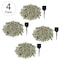 Pure Garden Solar Outdoor LED String Lights, White, 2PK 50-LG10122 - alternate 5